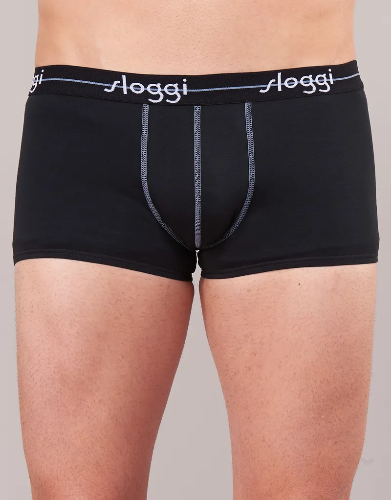 Bild 5 för Sloggi Kalsonger 2P For Men Start Hip Svart bomull Medium Herr