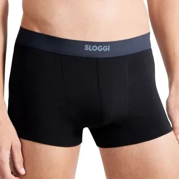 Alternativ bild 0 för Sloggi Kalsonger 2P Men Ever Ease Hipster Svart bomull Small Herr