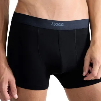 Alternativ bild 0 för Sloggi Kalsonger 2P Men Ever Ease Shorts Svart bomull Medium Herr