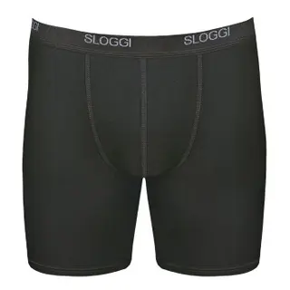 Produktfoto för Sloggi Kalsonger For Men Basic Long Svart bomull Small Herr