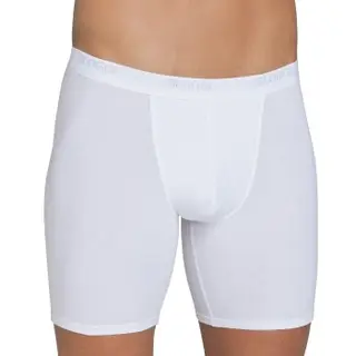 Produktfoto för Sloggi Kalsonger For Men Basic Long Vit bomull Large Herr