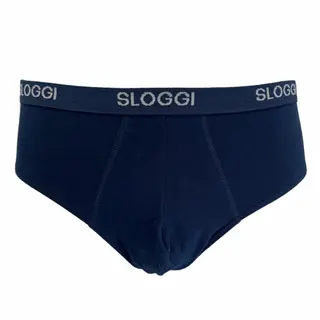 Produktfoto för Sloggi Kalsonger For Men Basic Midi Marin bomull Medium Herr