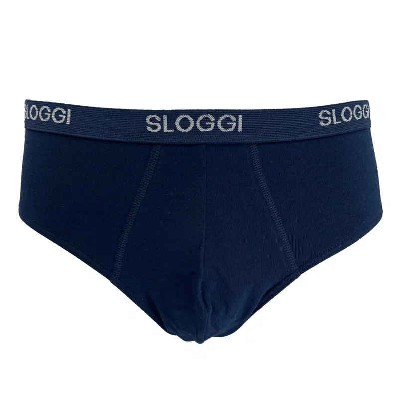 Bild 2 för Sloggi Kalsonger For Men Basic Midi Marin bomull X-Large Herr
