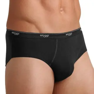 Produktfoto för Sloggi Kalsonger For Men Basic Midi Svart bomull Medium Herr