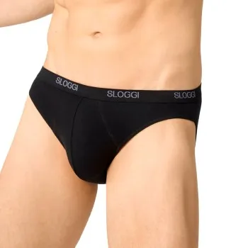 Alternativ bild 0 för Sloggi Kalsonger For Men Basic Mini Svart bomull Large Herr