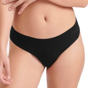Alternativ bild 0 för Sloggi Trosor 2P ZERO Modal 2.0 Hipstring Briefs Svart X-Large Dam
