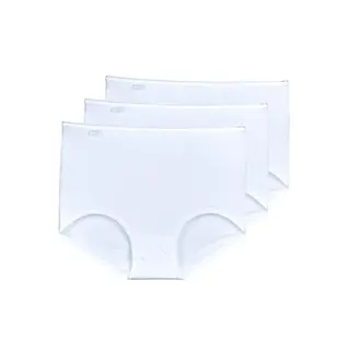 Produktfoto för Sloggi Trosor 3P 24 7 Microfibre Maxi Briefs Vit polyamid 38 Dam
