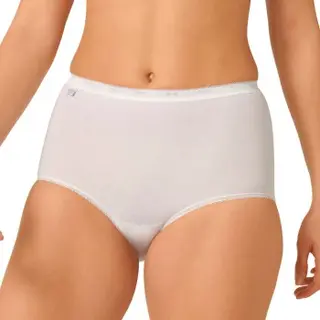 Produktfoto för Sloggi Trosor 4P Basic Plus Maxi Vit bomull 54 Dam