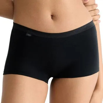Alternativ bild 0 för Sloggi Trosor Basic Short Svart bomull 44 Dam