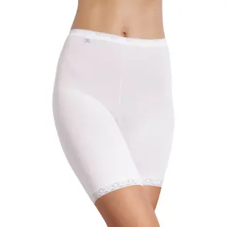 Produktfoto för Sloggi Trosor Dam Basic Long Vit bomull 46 Dam