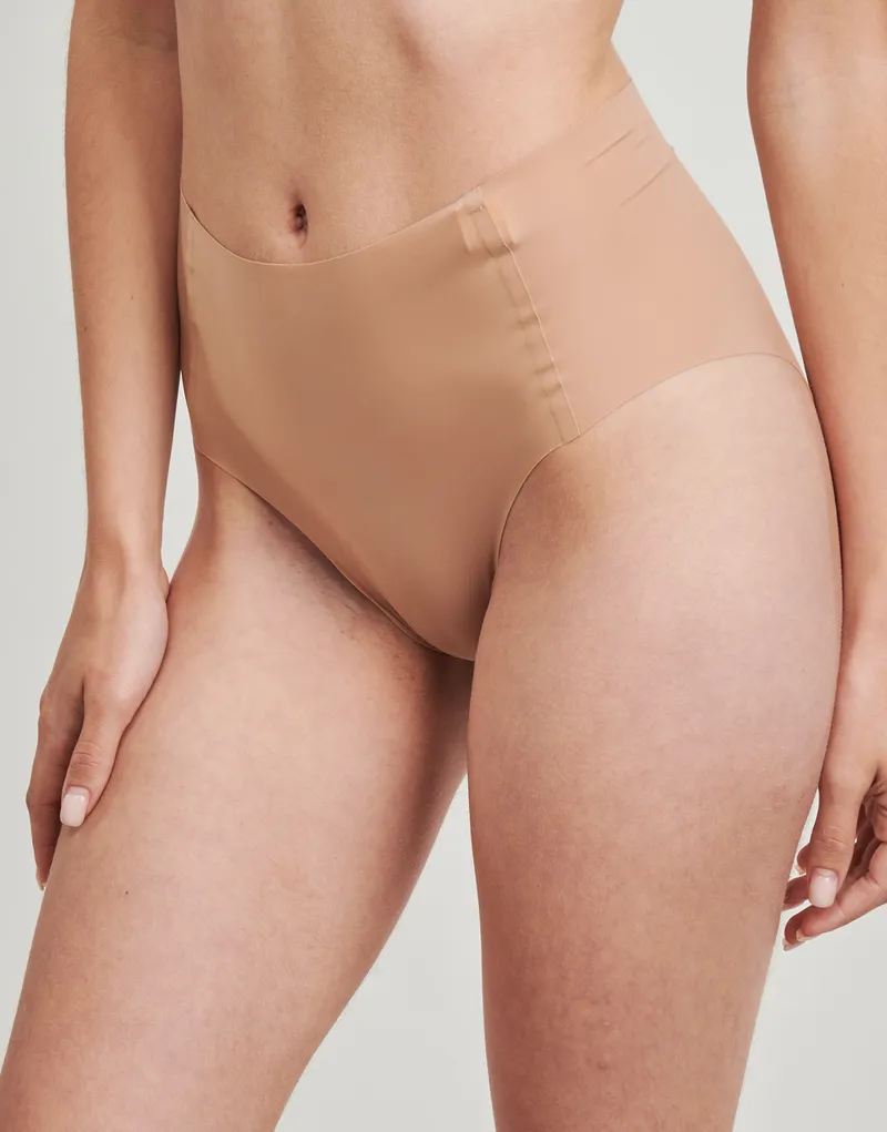 Bild 4 för Sloggi Trosor ZERO Feel 2 0 High Waist Brief Beige XX-Large Dam