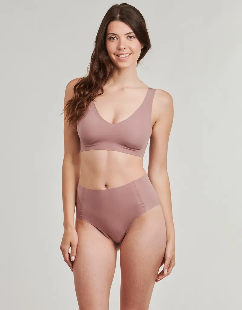 Bild 3 för Sloggi Trosor ZERO Feel 2 0 High Waist Brief Brun Large Dam