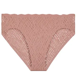 Produktfoto för Sloggi Trosor ZERO Feel Bliss High Leg Brief Brun Small Dam
