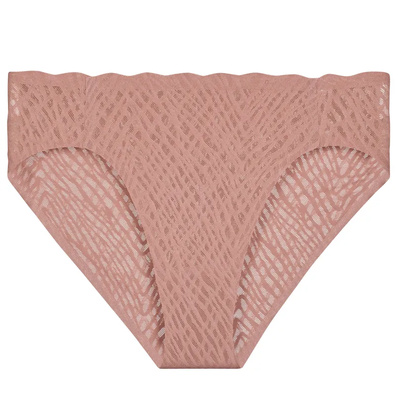 Bild 2 för Sloggi Trosor ZERO Feel Bliss High Leg Brief Brun Small Dam
