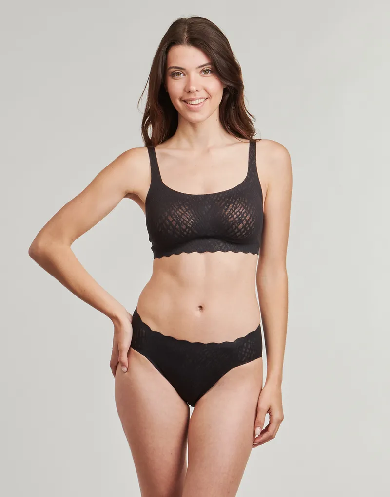Bild 3 för Sloggi Trosor ZERO Feel Bliss High Leg Brief Svart Small Dam