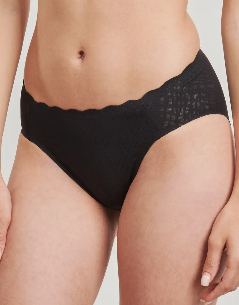Bild 4 för Sloggi Trosor ZERO Feel Bliss High Leg Brief Svart Small Dam