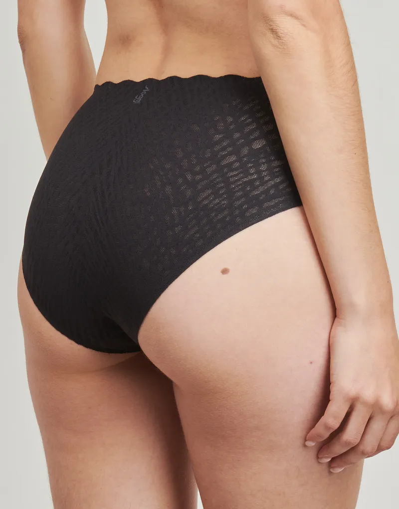 Bild 5 för Sloggi Trosor ZERO Feel Bliss High Leg Brief Svart Small Dam