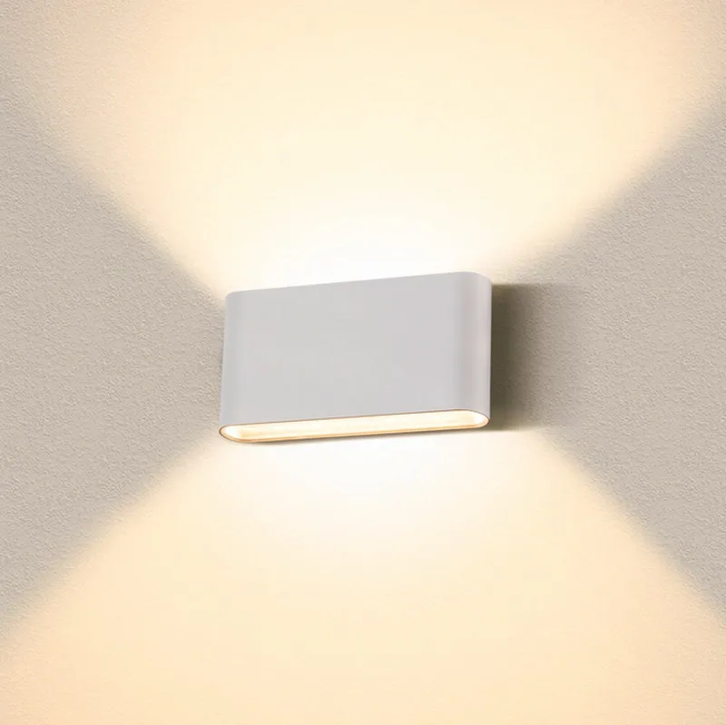 Bild 1 för SLV - Oval 18 LED Utomhus Vägglampa IP65 White SLV