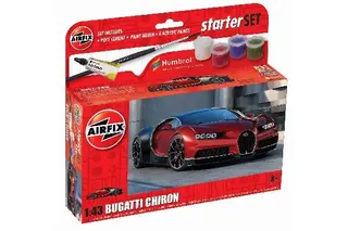 Produktfoto för Small Starter Set 1:43 Bugatti Chiron, new