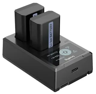 Produktfoto för SmallRig 3818, Litium-Ion (Li-Ion), 2 styck, Batterier medföljer