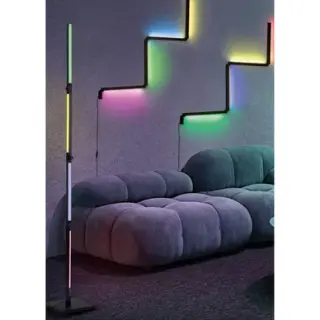 Produktfoto för SMART+ convert floor/wall lamp 24W/RGB+827 bk WiFi
