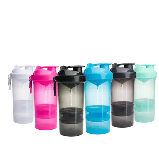Produktfoto för Smartshake O2GO 600ML - Gunsmoke Black 1 st