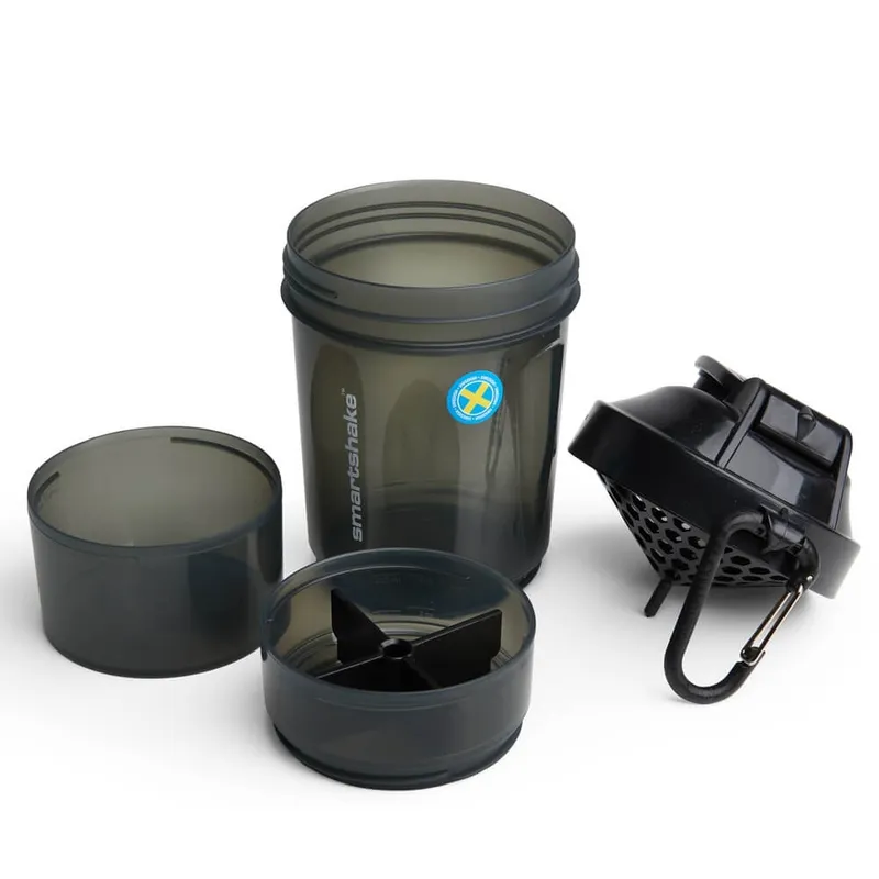 Bild 2 för Smartshake O2GO 600ML - Gunsmoke Black 1 st