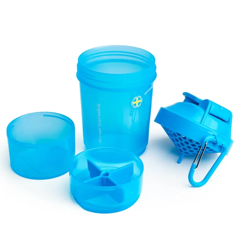 Bild 2 för Smartshake O2GO 600ML - Neon Blue 1 st