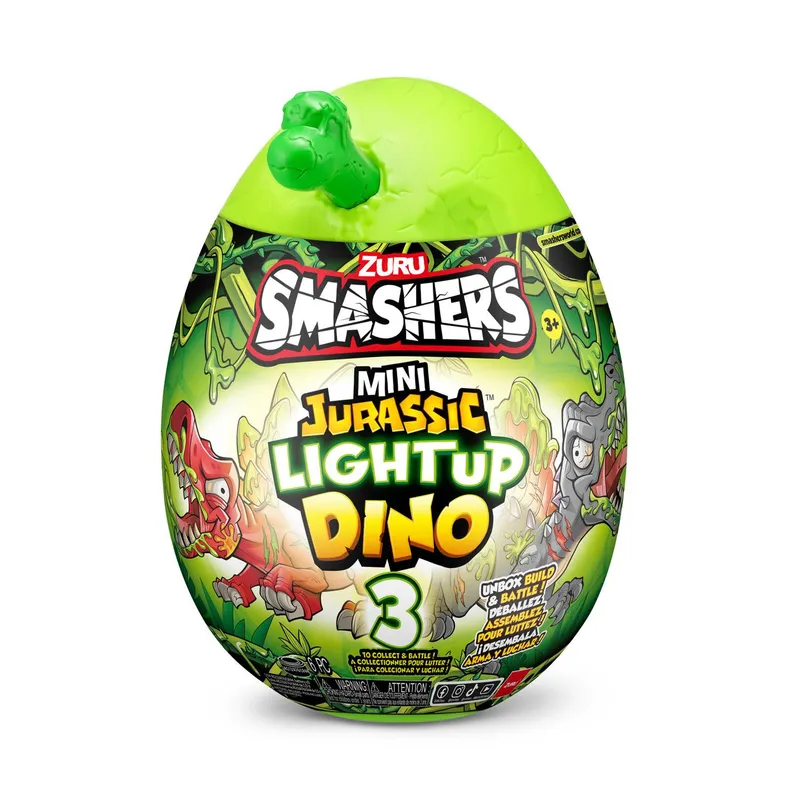 Alternativ bild 0 för Smashers Jurassic-Series 1 Mini Light-Up Dino