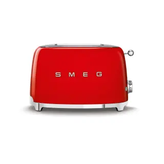 Produktfoto för Smeg Brödrost 2 skivor Röd