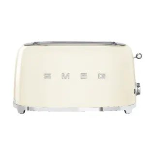 Produktfoto för Smeg TSF02CREU Brödrost 4 Skivor Creme