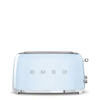 Produktfoto för Smeg TSF02PBEU Brödrost 4 Skivor Pastellblå