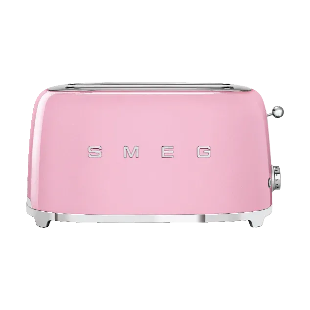 Alternativ bild 0 för Smeg TSF02PKEU Brödrost 4 Skivor Rosa