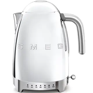 Produktfoto för Smeg Vattenkokare 1,7 l med Variable Temperatur Krom