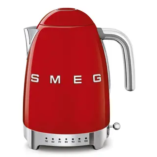 Produktfoto för Smeg Vattenkokare 1,7 l med Variable Temperatur Röd