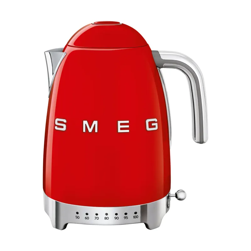 Alternativ bild 0 för Smeg Vattenkokare 1,7 l med Variable Temperatur Röd