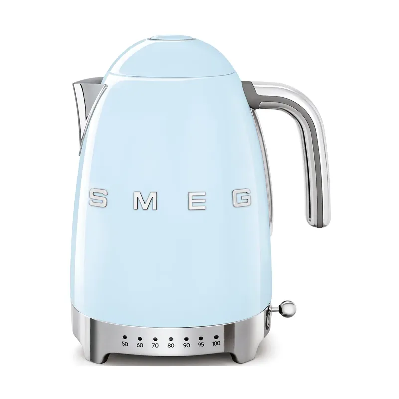 Alternativ bild 0 för Smeg Vattenkokare 1,7 l Variabel Temperatur Pastellblå