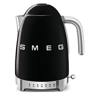 Produktfoto för Smeg Vattenkokare 1,7 l Variable Temperatur Svart