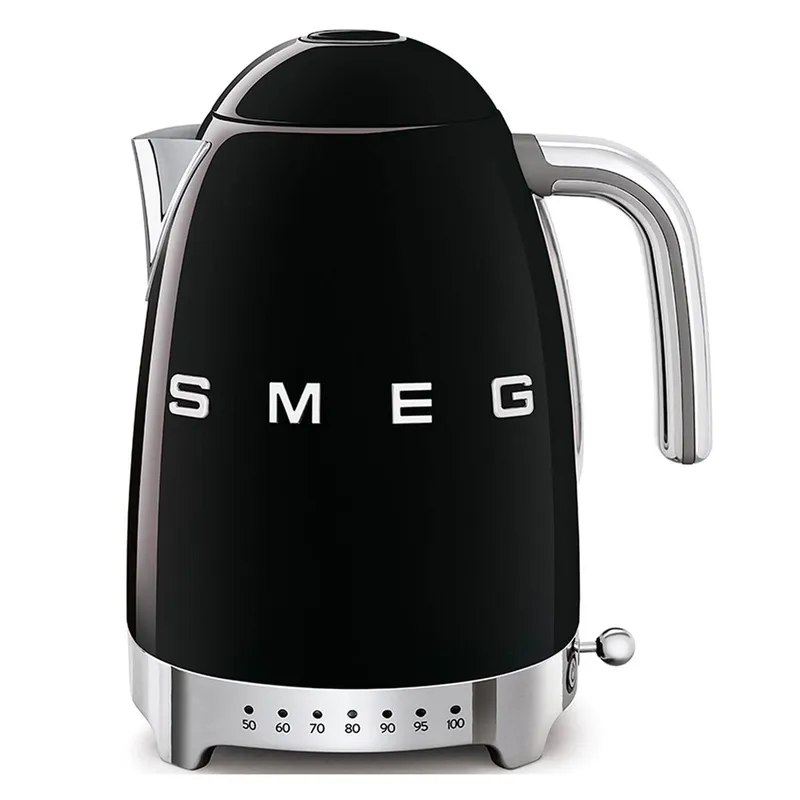 Bild 1 för Smeg Vattenkokare 1,7 l Variable Temperatur Svart