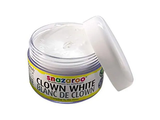 Alternativ bild 0 för Sminkfärg clowns vit 250ml