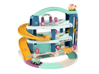 Produktfoto för Smoby Liten Maxi Garage Bil Vroom Planet (140203)