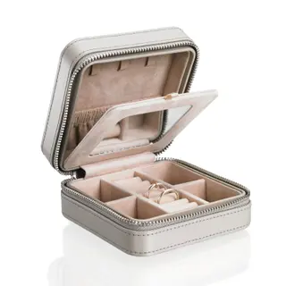 Produktfoto för Smyckeskrin - taupe (beige)