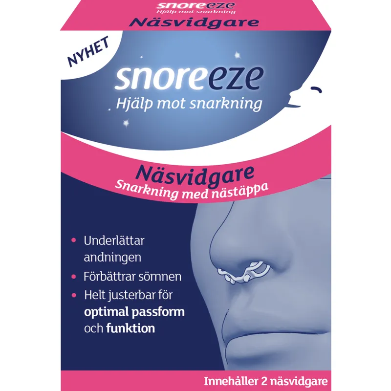 Bild 2 för Snoreeze Näsvidgare 2 st