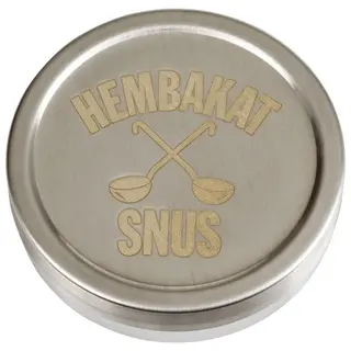 Produktfoto för Snusdosa i Rostfritt Stål Hembakat