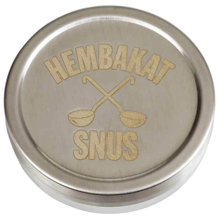 Alternativ bild 0 för Snusdosa i Rostfritt Stål Hembakat