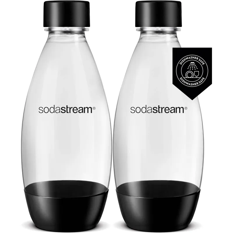 Bild 1 för SodaStream Fuse flaska 2x0,5 liter, svart