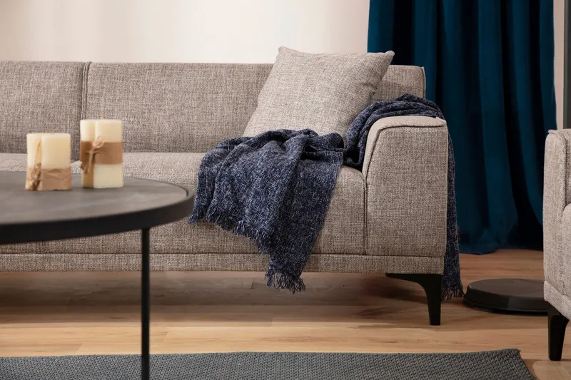 Bild 2 för Soffa 2-sits Smithton - Brun