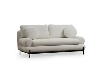 Produktfoto för Soffa Levonto 2-sits - Vit