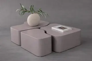 Produktfoto för Soffbord Nordland 40 cm - Brun