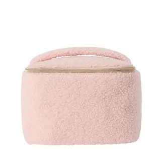 Produktfoto för Soft Spell Blush Cloud Beauty Case Large Makeup Bag Teddy